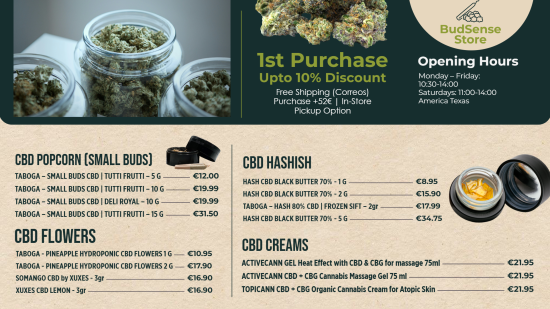 Free Dispensary CBD Menu designs | Cannamako design tool