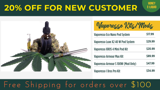 Vape Kit Video menu board | Cannamako design tool