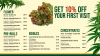 Dispensary Digital menu Design Template | Cannamako Cannabis (Marijuana) digital menu maker