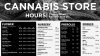Dispensary Signage menu Idea | Cannamako Cannabis (Marijuana) digital menu maker
