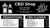 Digital Dispensary CBD shop Menu Design Idea | Cannamako Cannabis (Marijuana) digital menu maker