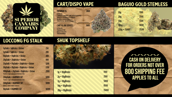 Awesome Dispensary vape digital menu  | Cannamako design tool