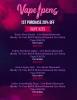 Vape Kits Flyer Digital menu maker | Cannamako Cannabis (Marijuana) digital menu maker